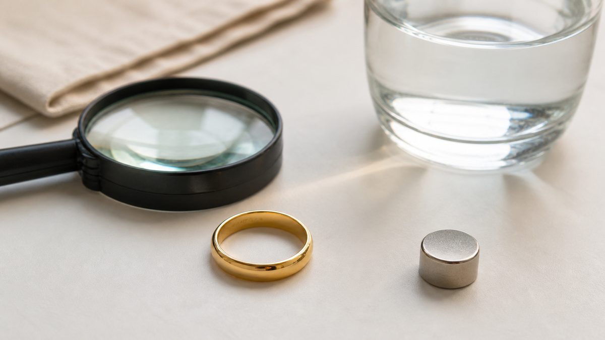 Comment reconnaître de l’or : tests simples et limites à connaître