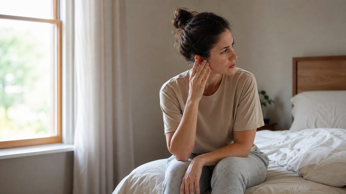Oreille bouchée au réveil : causes possibles et quand consulter